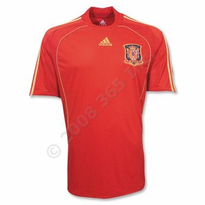 Spain Home Jersey