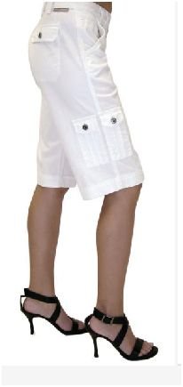 White Ethyl Bermuda