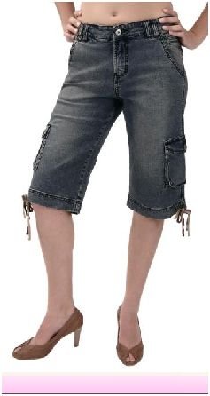Denim Ethyl Bermuda