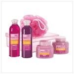 Fruit Smoothies Red Bath Set