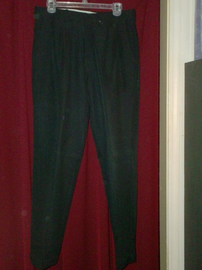 Mens Black Dress Pants, Size 33 x 32