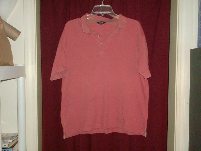 Peter Storm Dark Orange Polo Shirt, size Large