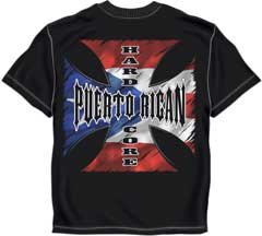 HARDCORE PUERTO RICAN MENS TEE