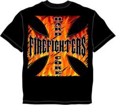 HARDCORE FIREFIGHTER MENS TEE