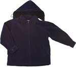 Boys Corduroy Jacket w/ Hood (NAVY)