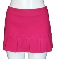 D46040-fuchsia MINI SKIRT
