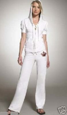 NWT 2008 Juicy Couture Royalty Short Track Suit