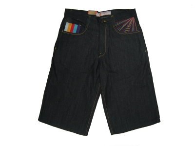 CG-129 BLACK SHORT JEANS