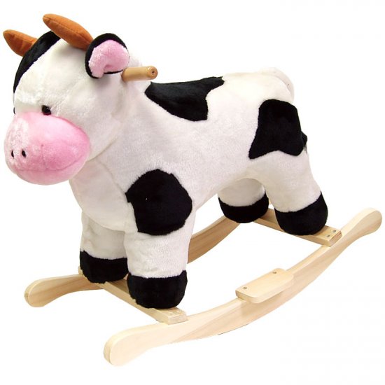 Cow Plush Rocking Animal