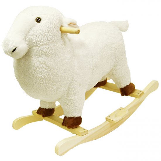 Lamb Plush Rocking Animal