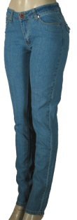 1037JP-DBDA09 DD & D - Junior / Missy Stonewashed Skinny Jeans with Copper Rivets