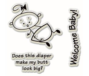 Inkadinkado Clear Mini Stamps