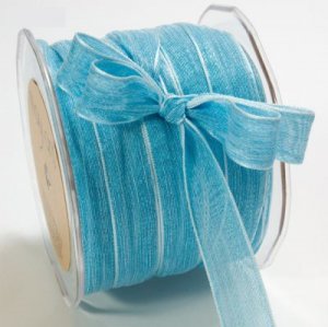 5/8 BLUE Sheer Ribbon