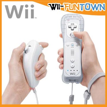 Nintendo Wiimote & Nunchuk Controller Set