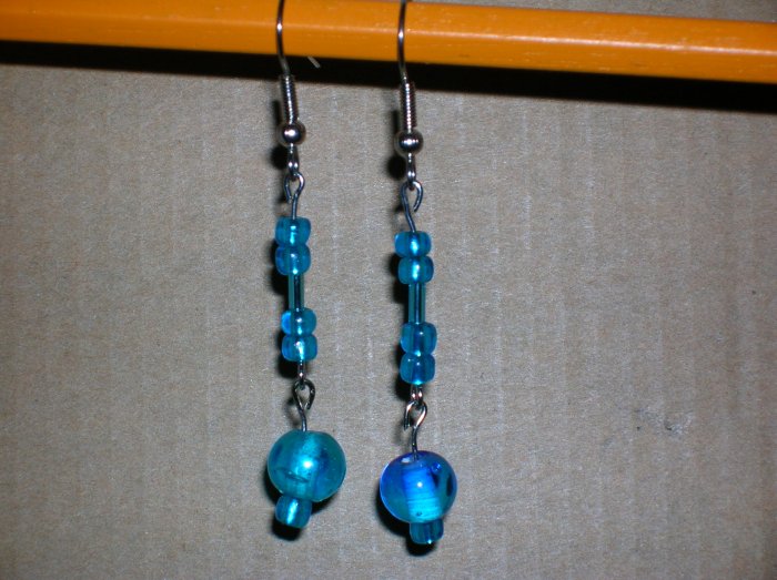 Blue- 3 tiered dangle