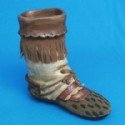 Moccasin Boot Figurine
