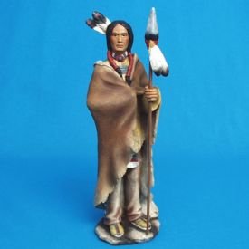 Native American with Spear