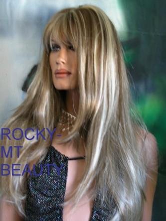 THE BEST WIG EVER LONG LAYERED HIGHLIGHTED SKIN TOP THE BEST