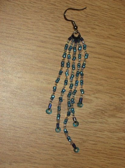 Beaded Dangle Earrings 02