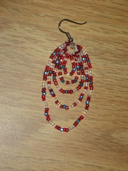 Beaded Dangle Earrings 04
