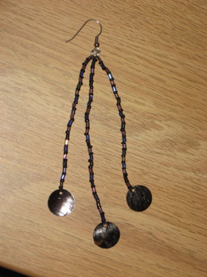 Beaded Shell Earrings 03