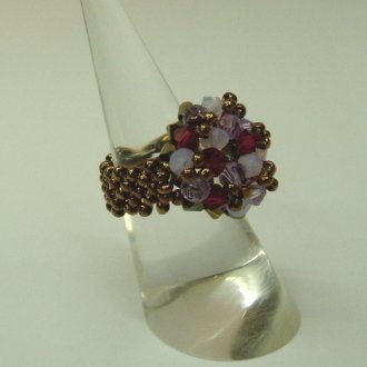 Ruby In Rocks Ring