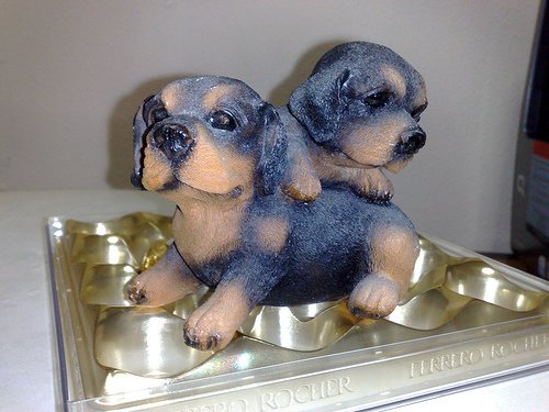 Dog Twins Coinbank