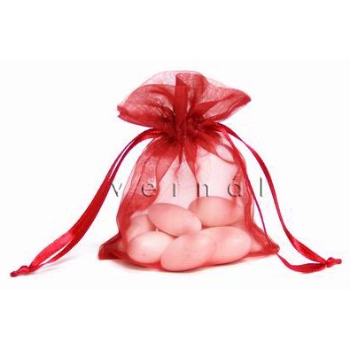 Organza Sachet Favor Bag / Bags - 2.75x4.5 Red (Set of 10)