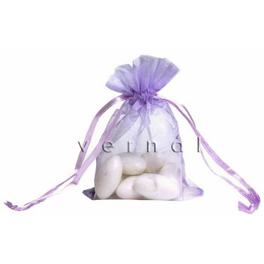 Organza Sachet Favor Bag / Bags - 3x5.5 Lilac (Set of 10)