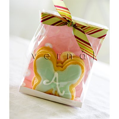 Clear Cello Favor Bag / Bags - Gusseted - 5x2.75x12 (set of 10)