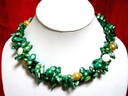 Nice Twisted FW Pearl Necklace