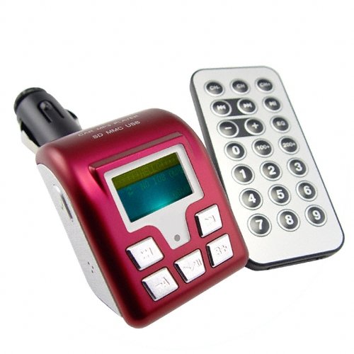 Handsfree Bluetooth Car Kit with FM Transmitter + USB/SD