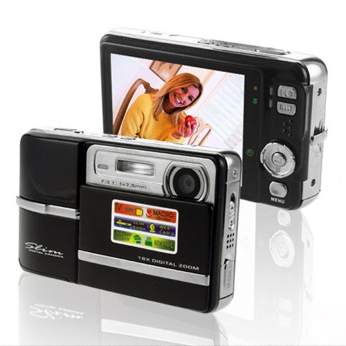 Super Widescreen 5M Pixels Digital Camera - 3 Inch LTPS Screen