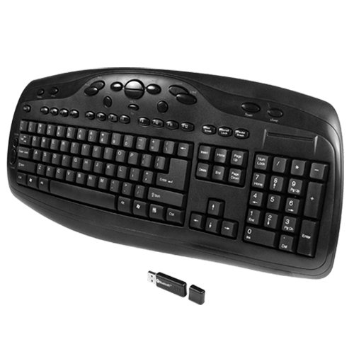 Internet and Media Bluetooth Keyboard with 18 Hot Keys