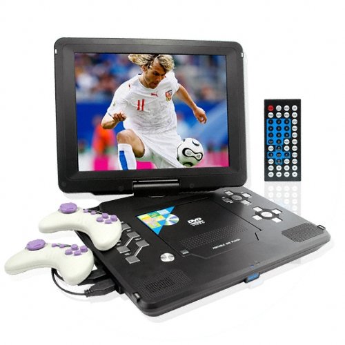 Monster Screen 12.5 Inch Portable DVD Player with Games