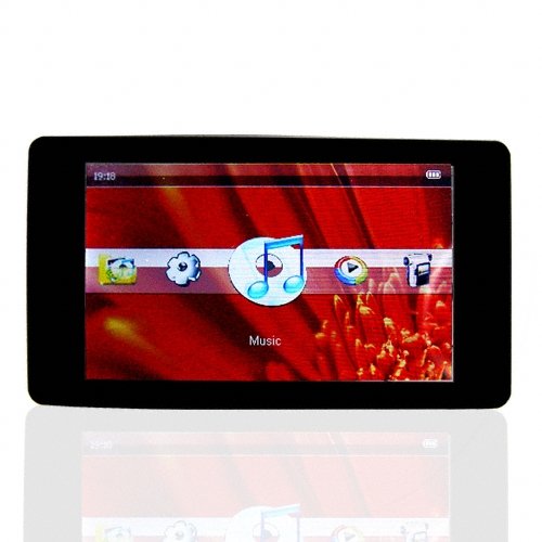 Glossy Black Super Style 3 Inch LCD MP4 Player -8GB
