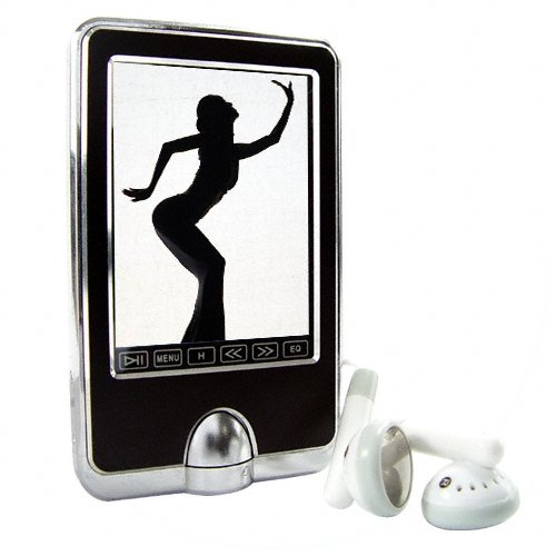 Terrific Sound - Slim MP4 Player with 2.5 Inch Touchscreen -8GB