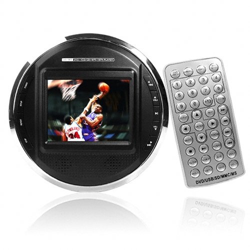 Portable DVD Player - 3.5 Inch Screen + Super Audio Settings