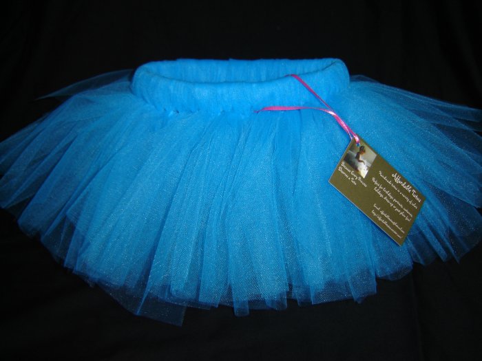Turquoise Tutu 6-12M Mid Thigh