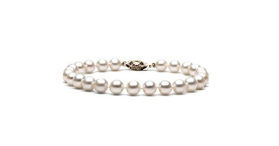 7" Elite Grade - 6 to 7mm FreshWater Pearl Bracelet
