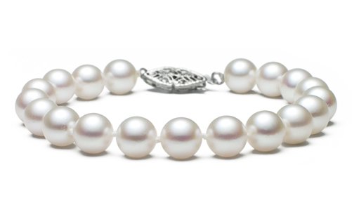 7" Elite Grade - 8 to 9mm FreshWater Pearl Bracelet