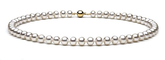 18" AA+ Quality 7 to 8mm FreshWater Pearl Necklace