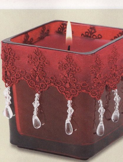 MOROCCAN NIGHTS JEWELED CANDLE