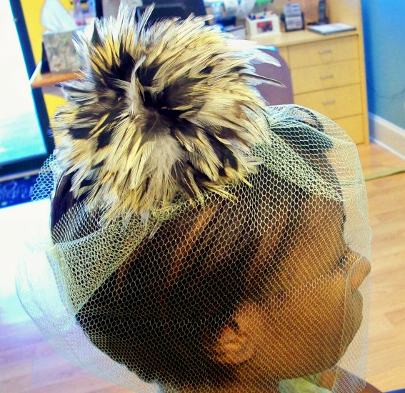 Exotic Birdcage Veils