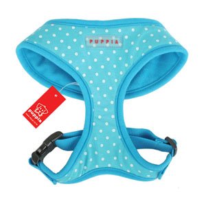 Puppia Blue Dotty Harness