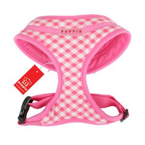 Puppia Lattice Harness Pink