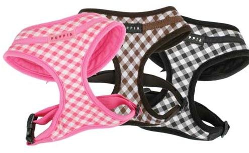 Puppia Lattice Harness Brown