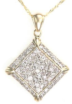 1.25 Caret Diamond Pendant--CLOSE OUT