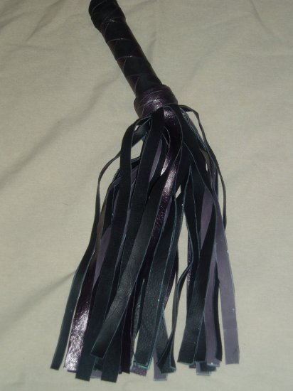 Purple & Black Flogger