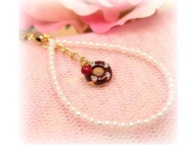 yummy donut cell strap